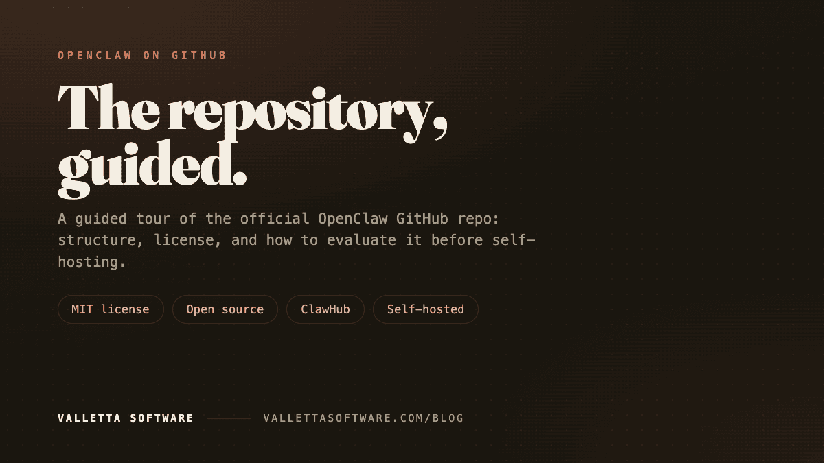 OpenClaw GitHub Repository: A Guided Tour for Evaluators