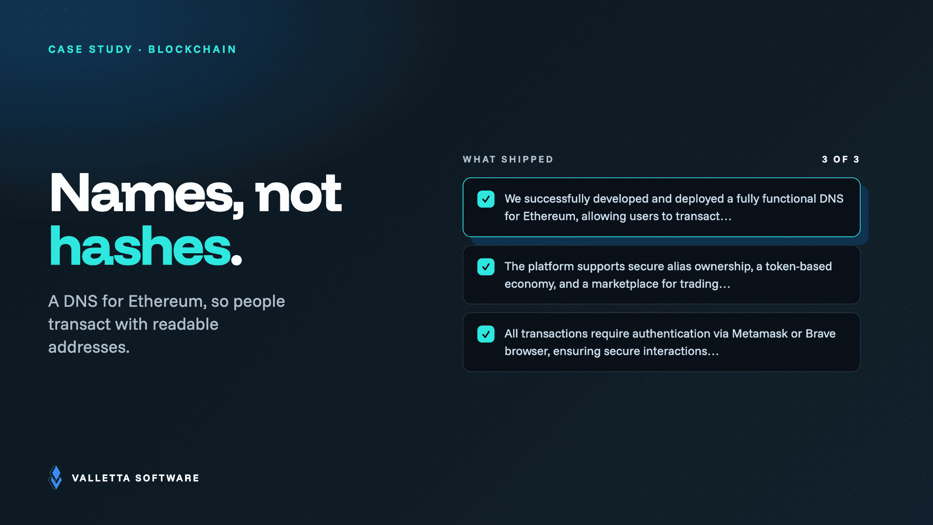 Human-Readable Wallet Addresses for Blockchain Transactions